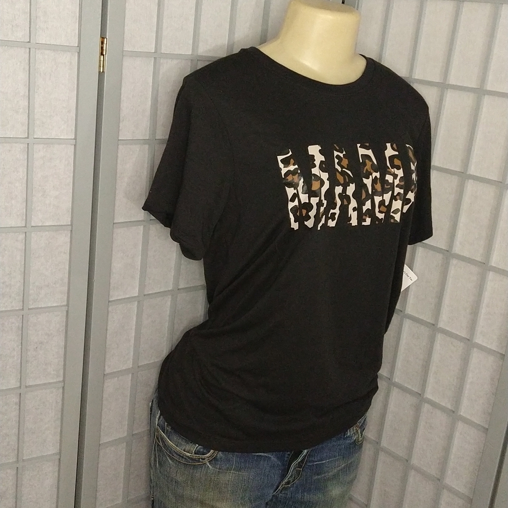 **MAMA cheetah lettering shirt** - Picture 3 of 7